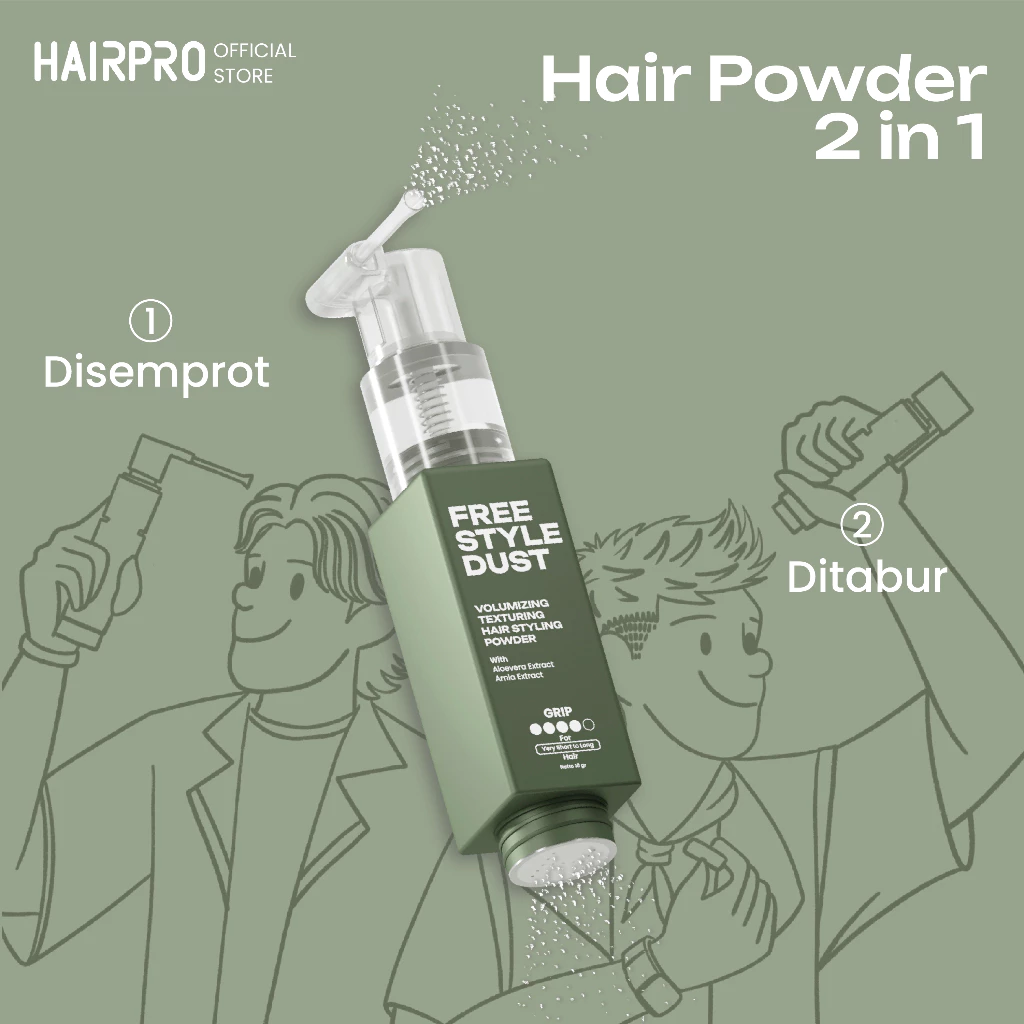 HairPro Freestyle Dust 2 in 1  4