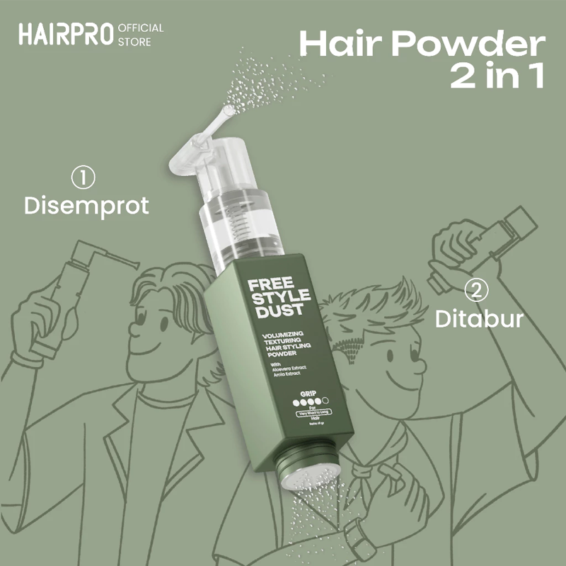 HairPro Freestyle Dust 2 in 1 4