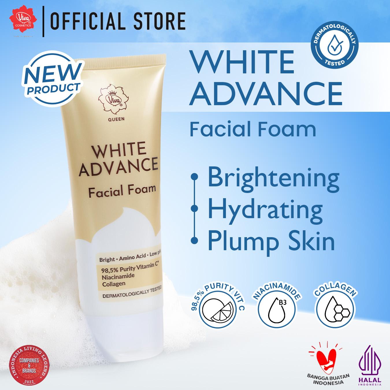 White Advance Facial Foam 2