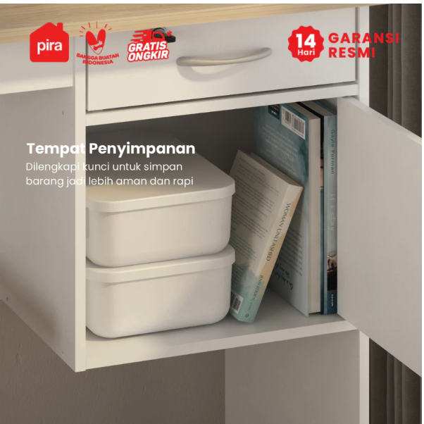 Pira Home Pira Metropolis Meja Kerja MT 122 N 