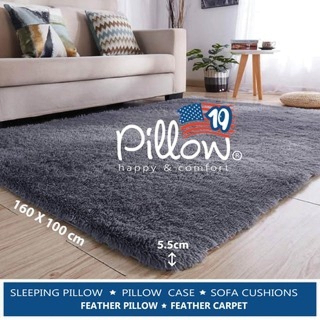 109 Pillow Karpet Bulu isi Spon Busa