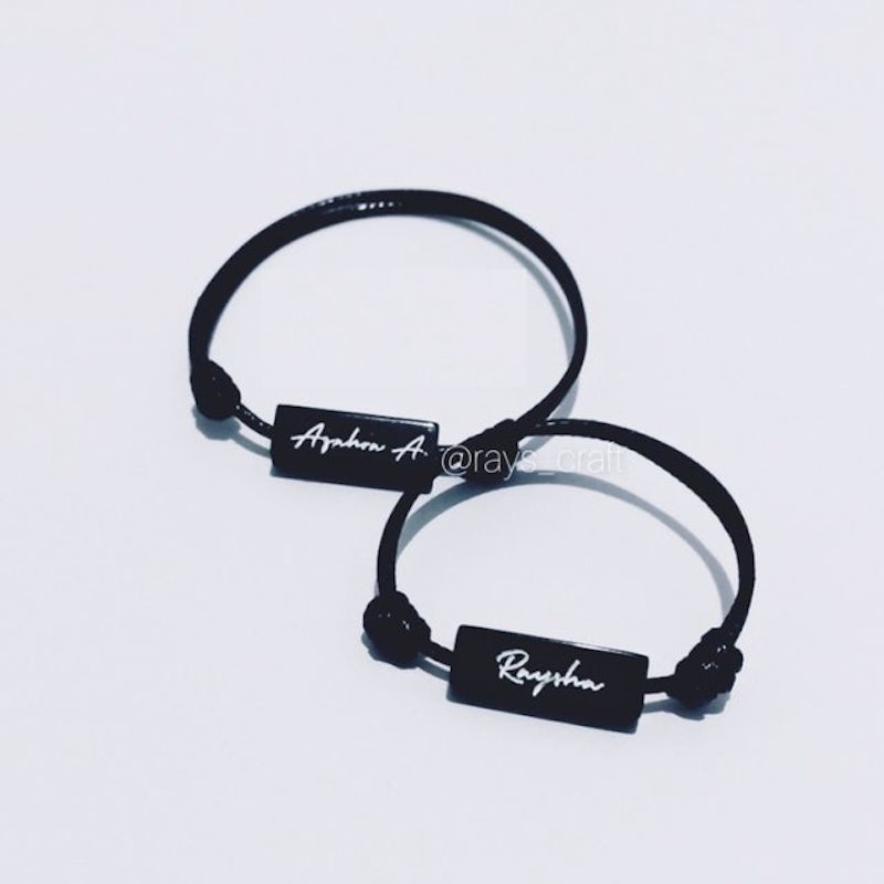Gelang Akrilik Persegi 1