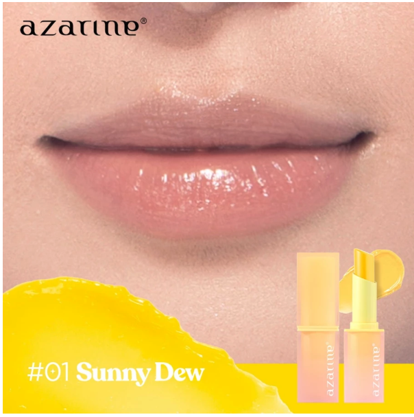 Wahana Kosmetika Indonesia Azarine® Glowkiss Sunscreen Lip Balm SPF 35 PA +++ Sunny Dew