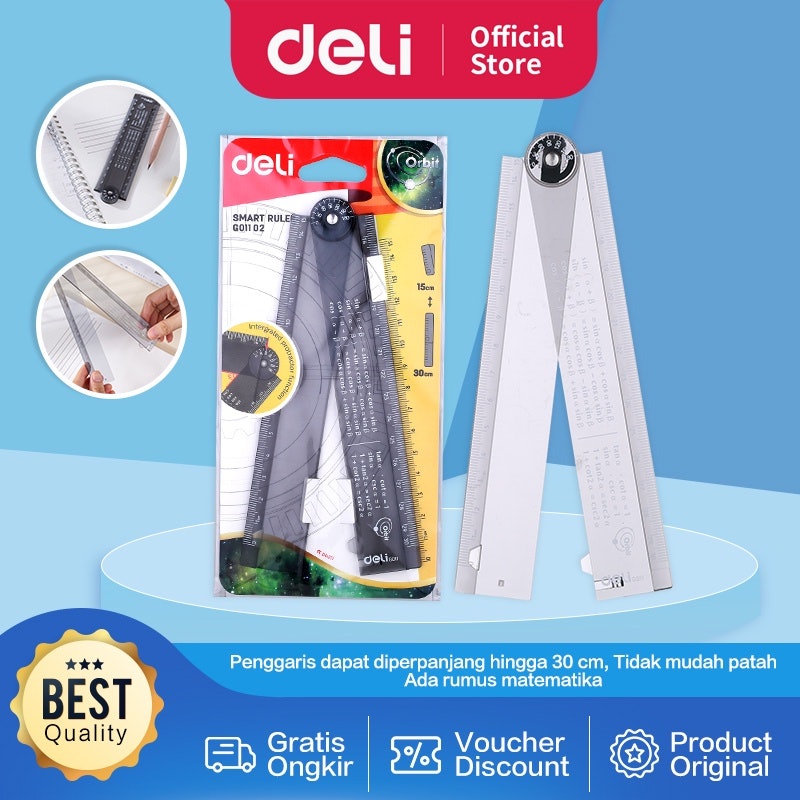 Deli Foldable Ruler 4