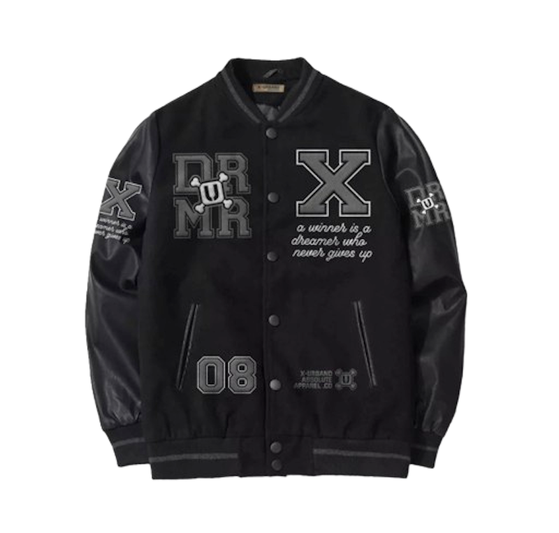 X Urband Absolute Jaket Varsity Dreamer Full Embroider 1