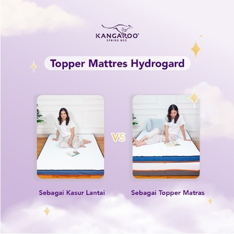 Kangaroo Topper Mattress Hydrogard 120 x 200 3