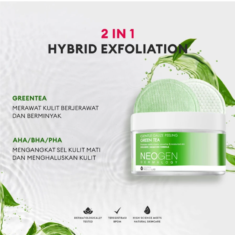 Neogen Bio-Peel Gauze Peeling Pad Green Tea 4