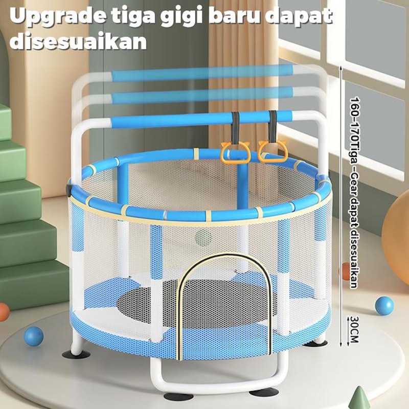 OneTwoFit Trampolin Anak-Anak 1.4 m 4