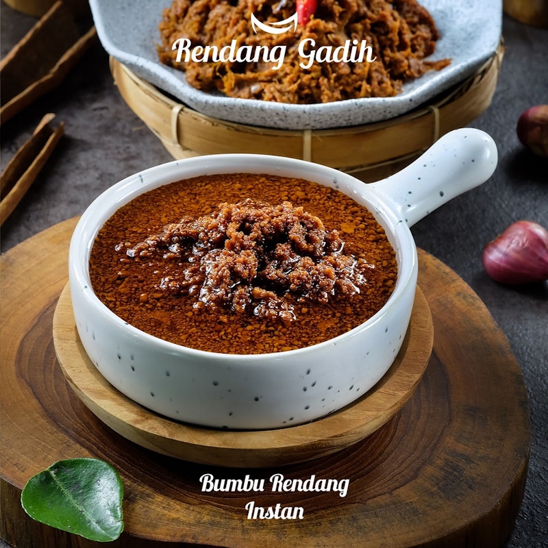 Rendang Gadih Bumbu Rendang Instan Tidak Pedas 3