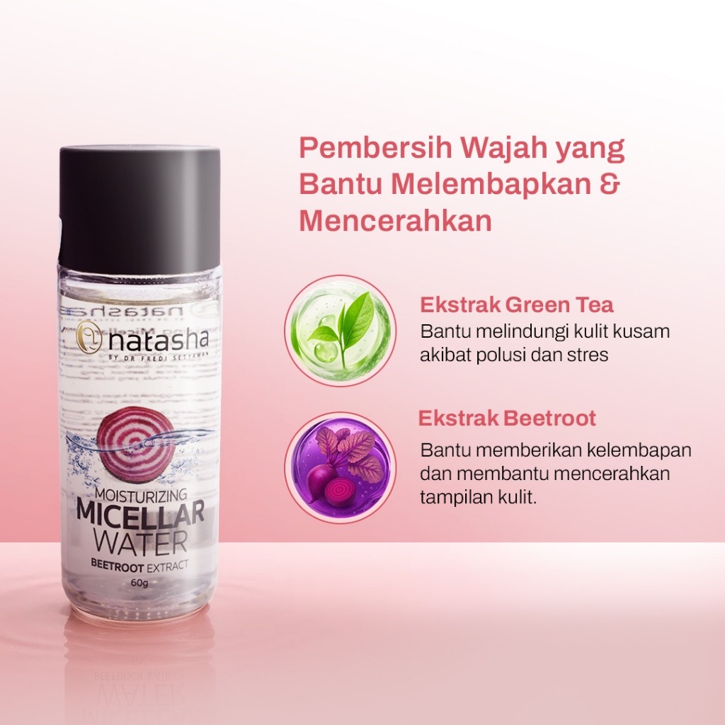 Dion Farma Abadi  Natasha Moisturizing Micellar Water 