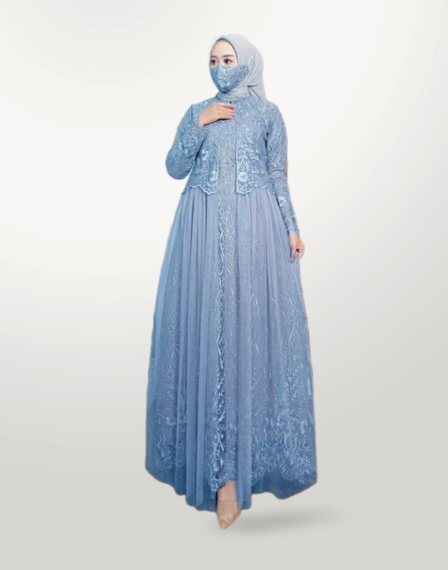 Redlove Gamis Tille Mutiara Rompi 3