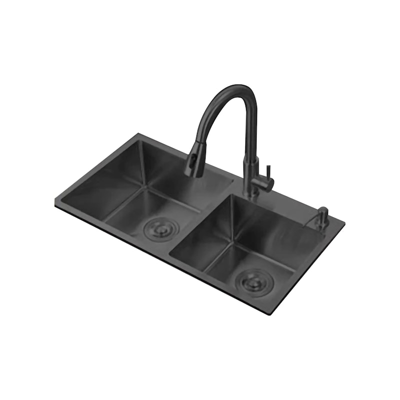 ES Kitchen Sink Set 2 Bak 82 Hitam B 1