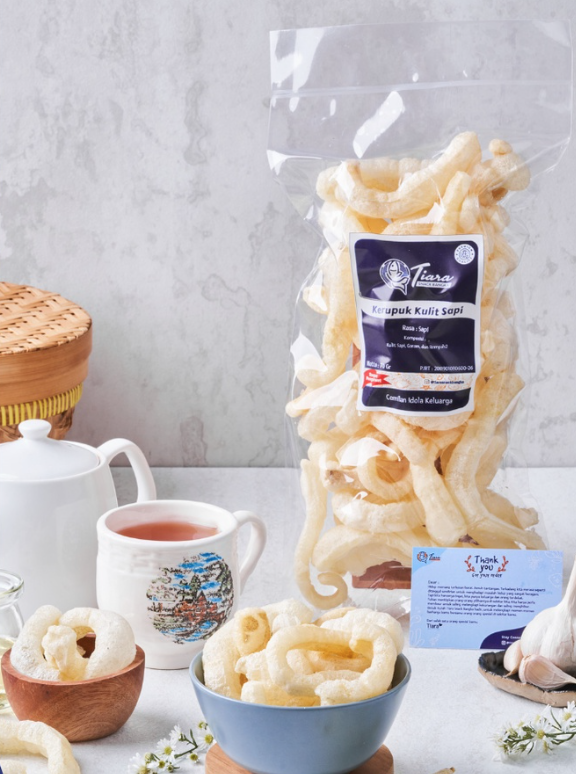 Tiara Snack Bangka Stick Kulit Sapi