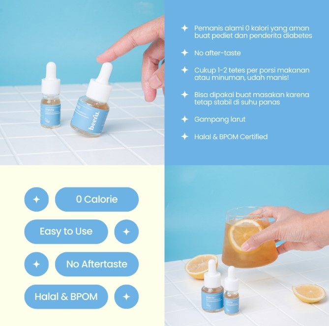 Berkat Rezeki Utama Beeru Stevia Natural Sweetener