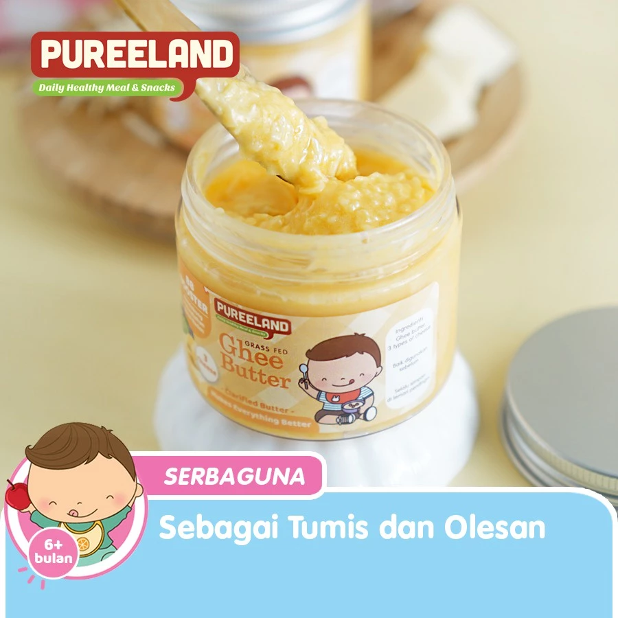 Pureeland Nutritama Prima Pureeland Garlic Ghee Butter