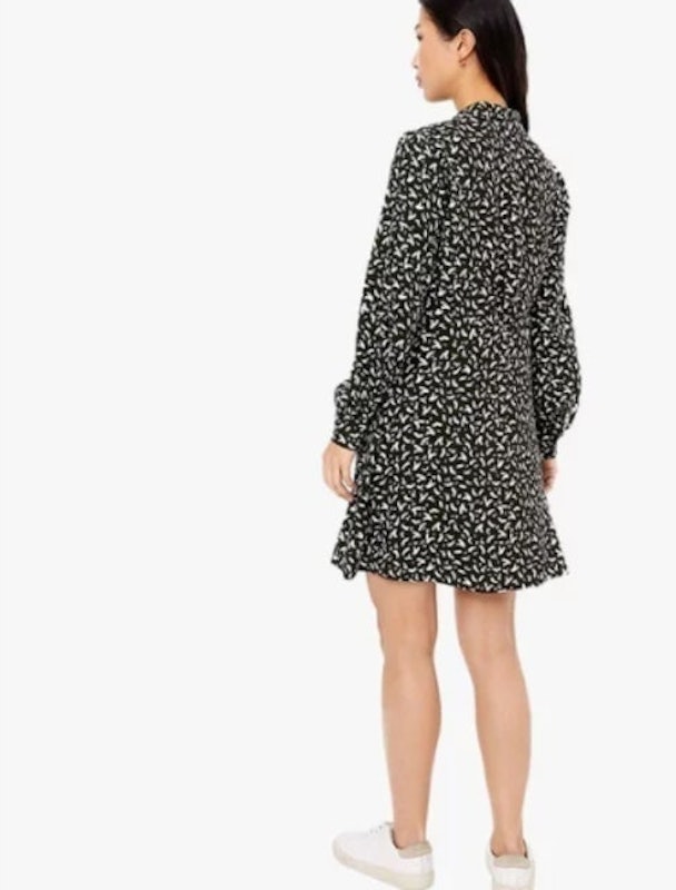 Printed Mini Shirt Dress 3