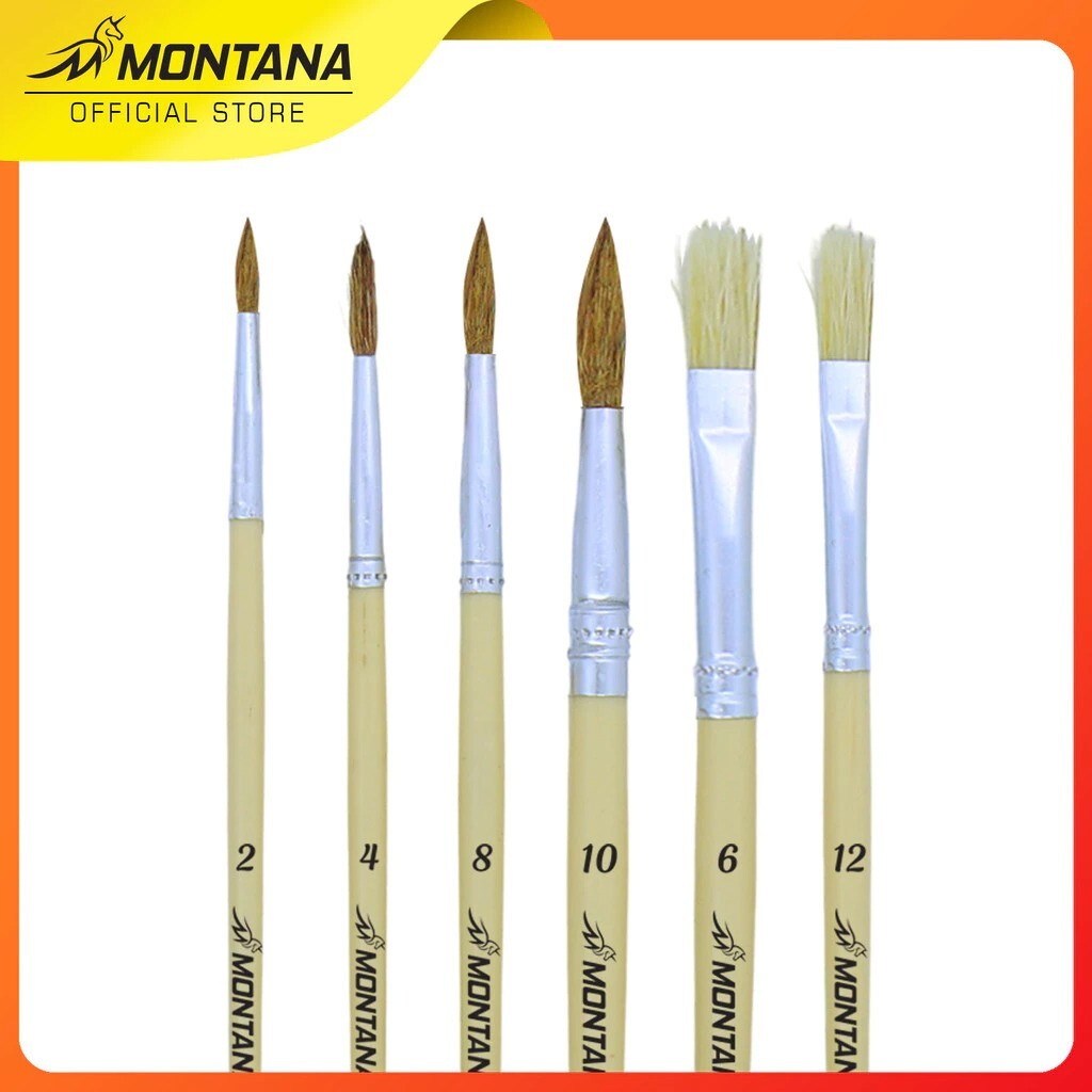 Montana Art Brush Set BRW 2-12