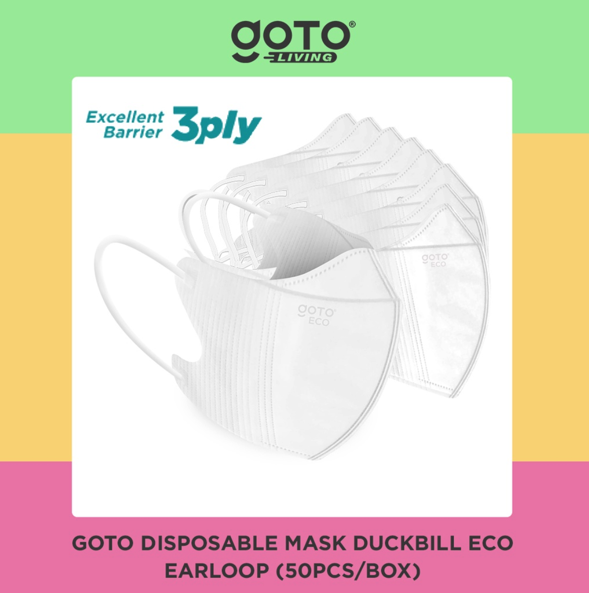 Disposable Mask DB 4Pro 50 pcs 2