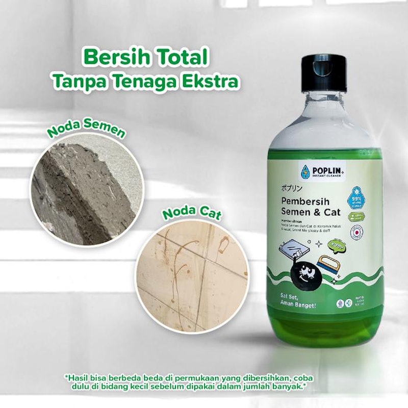 Poplin Instant Cleaner Pembersih Semen & Cat 2