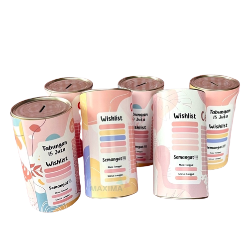  Celengan Target Jumbo Permanen atau Buka Tutup