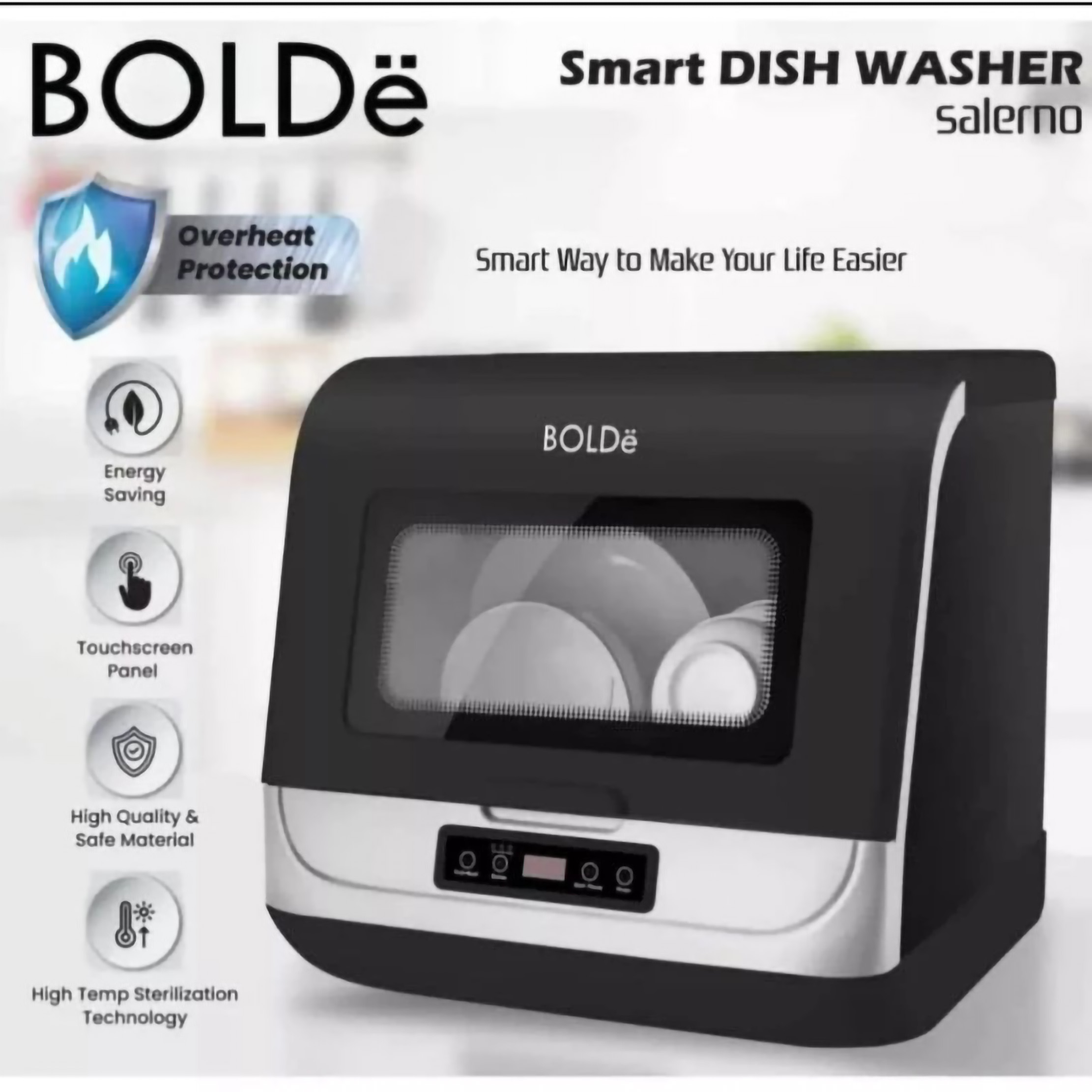 Bolde Inovasi Global BOLDe Smart Dishwasher Salerno