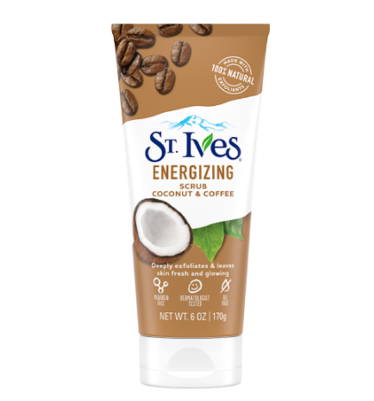 St. Ives Energizing Coconut & Coffee Face Scrub 1