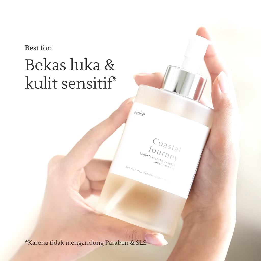  Evoke Coastal Journey Brightening Body Wash 