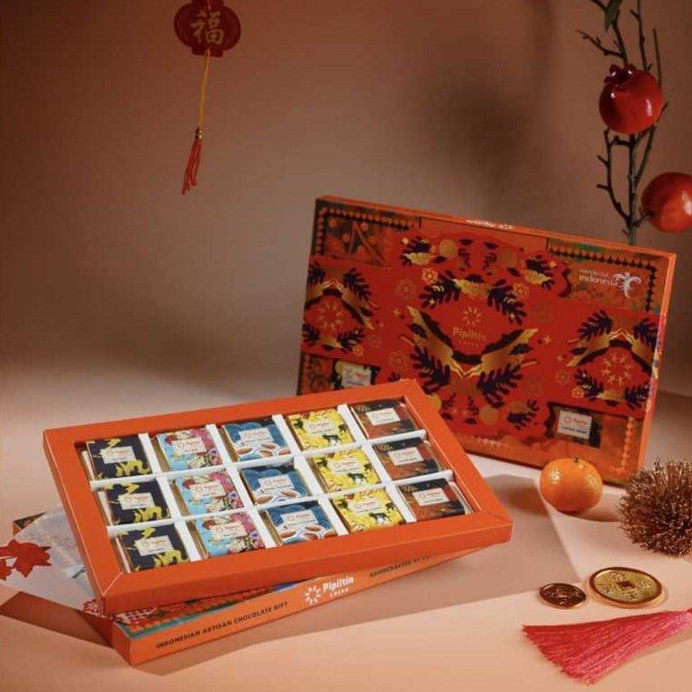 Rosso Bianco  Pipiltin Cocoa Chocolate Gift Box Diversity