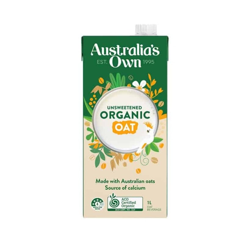 Australia's Own Unsweetened Organic Oat 1 liter 1