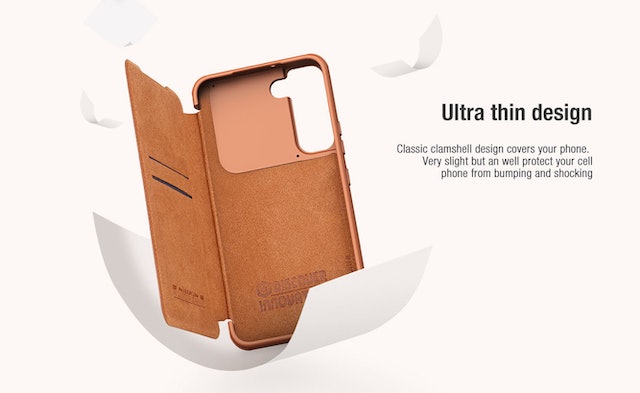 NILLKIN Qin Pro Leather Case Samsung Galaxy S22, S22+ Plus, S22 Ultra