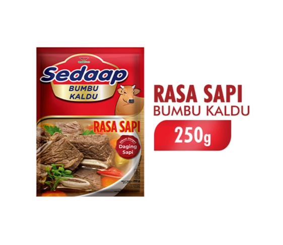 Wings Food Sedaap Bumbu Kaldu Sapi 250 g