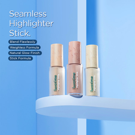 Luxury Cantika Indonesia Luxcrime Seamless Highlighter Stick Frostie