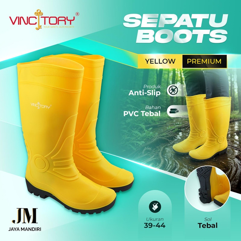 Vincitory Sepatu Boots 2