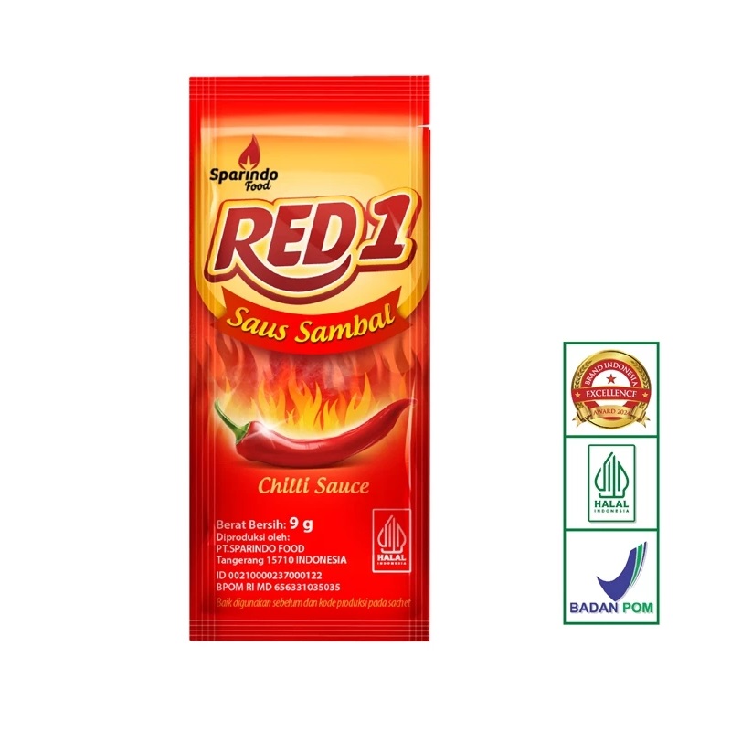 Sparindo Food Red1 Saus Sambal