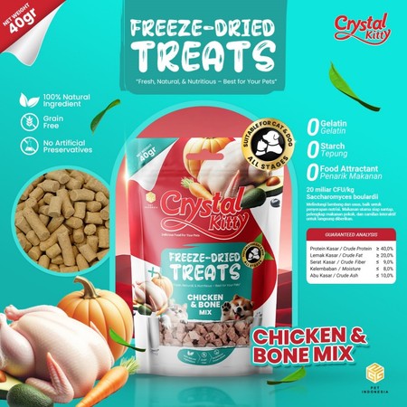 Crystal Kitty Freeze Dried Treats