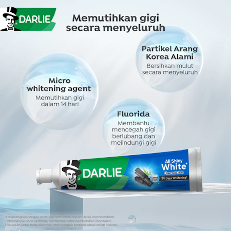 DARLIE All Shiny White Charcoal Clean 3