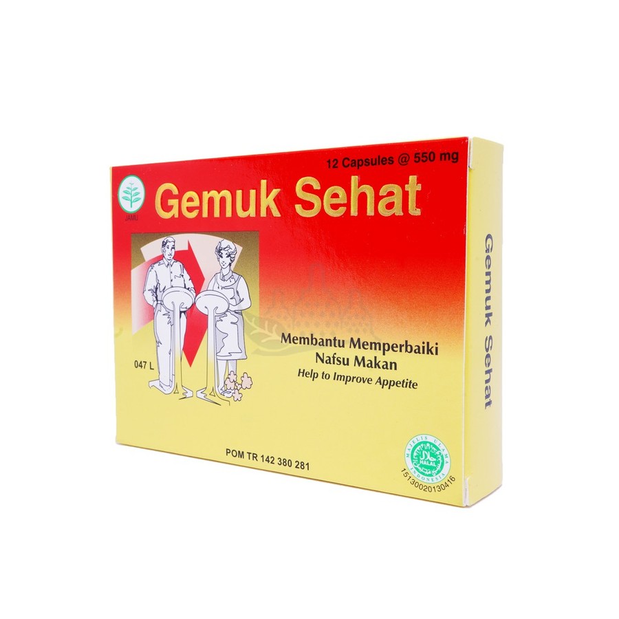 Gemuk Sehat 12 Kapsul
