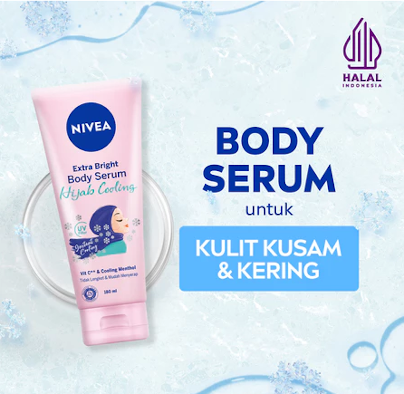 Extra Bright Hijab Cooling Body Serum 3