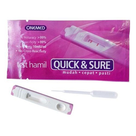 Jayamas Medica Industri OneMed Test Hamil Quick&Sure