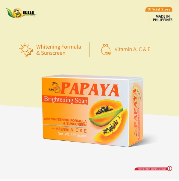 RDL Distribusi Indonesia RDL Papaya Brightening Soap
