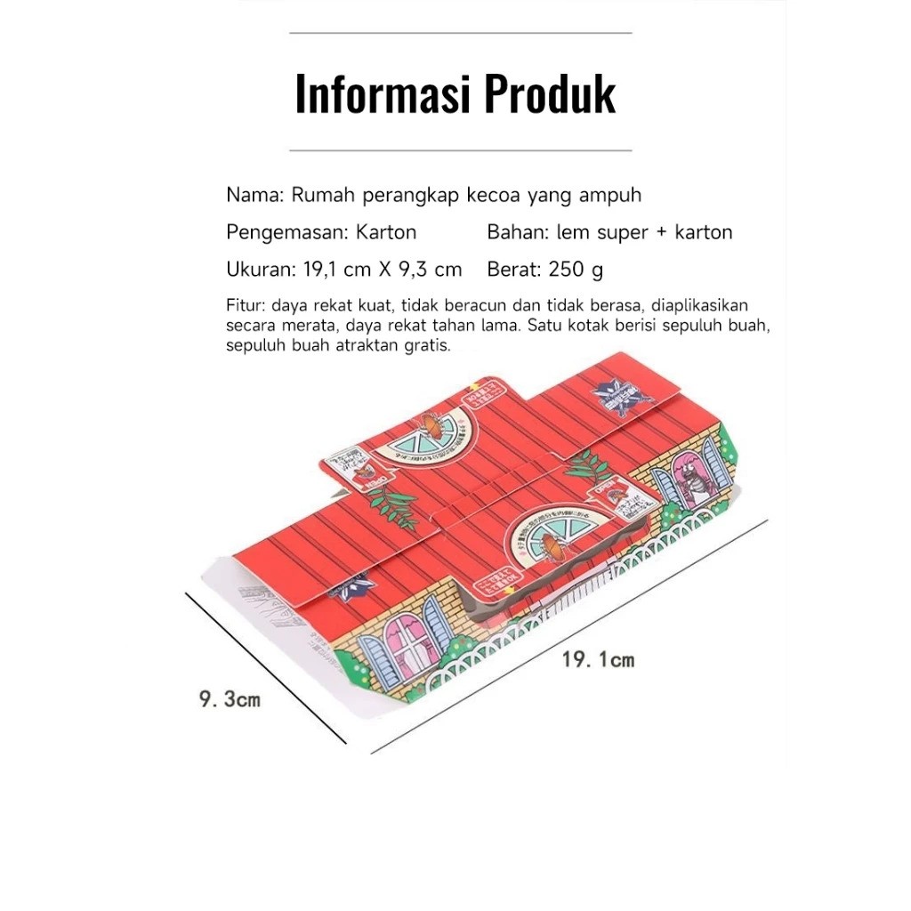 Hohodalink Perangkap Kecoak 3