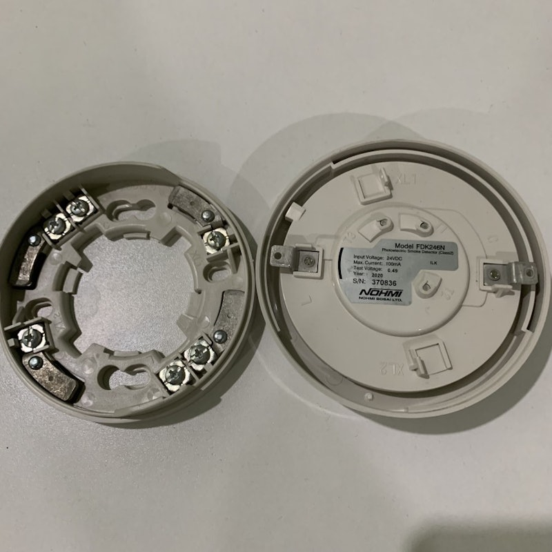 Nohmi Photoelectric Smoke Detector 4