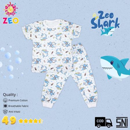 ZEO Baby Kids Piyama Lengan Pendek  3