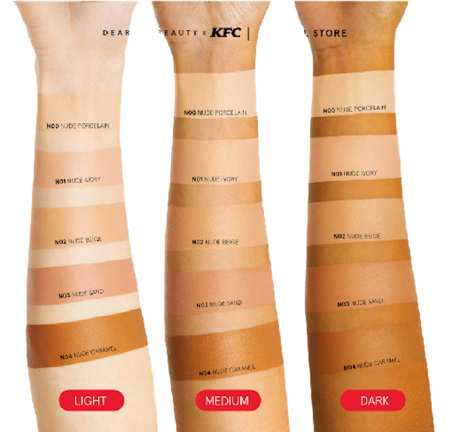 Dear Me Beauty Dear Me Beauty X KFC Primer + Foundation Breathable Cushion SPF 46 PA+++