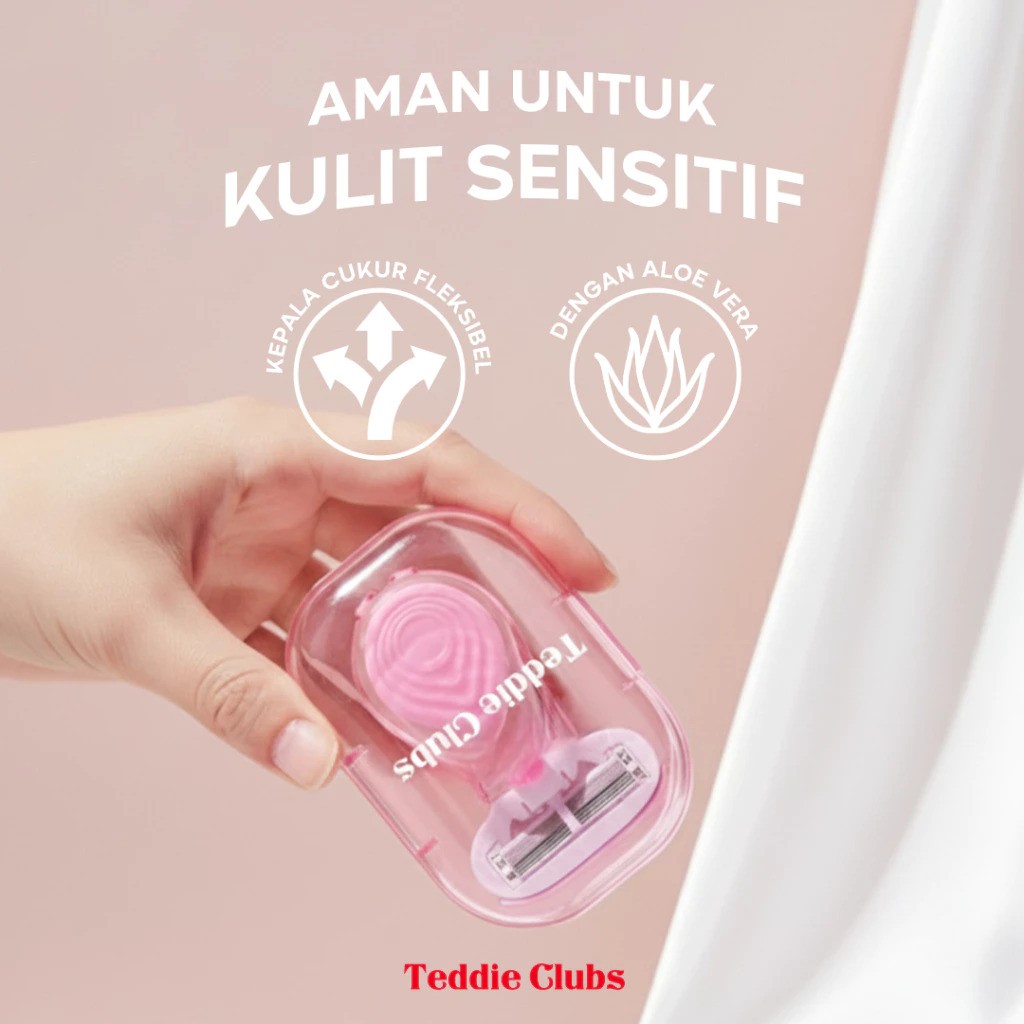 Teddy Clubs Alat Cukur Bulu Wanita 2