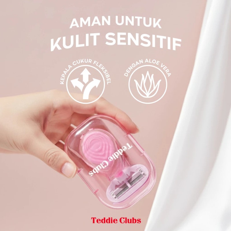 Teddy Clubs Alat Cukur Bulu Wanita 2