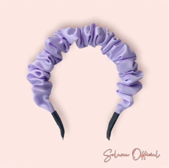 Solana Bando Scrunchie Satin