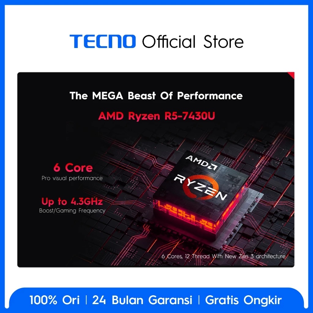Tecno Megabook T1 R5 2