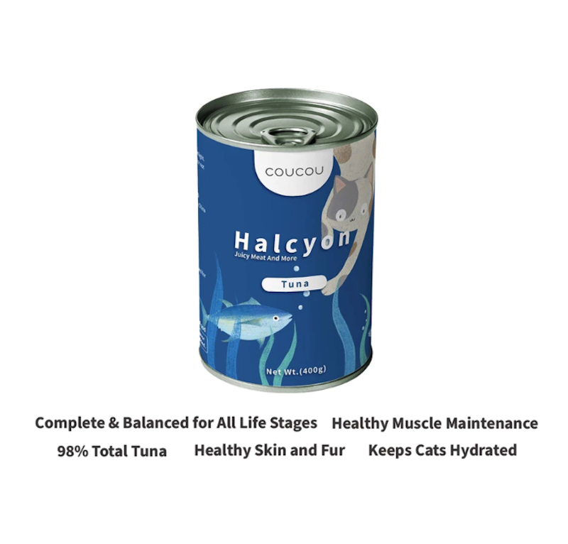 Coucou Halcyon Series Adult Cat Wet Food Tuna 3