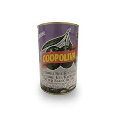 Coopoliva Black Olives Pitted